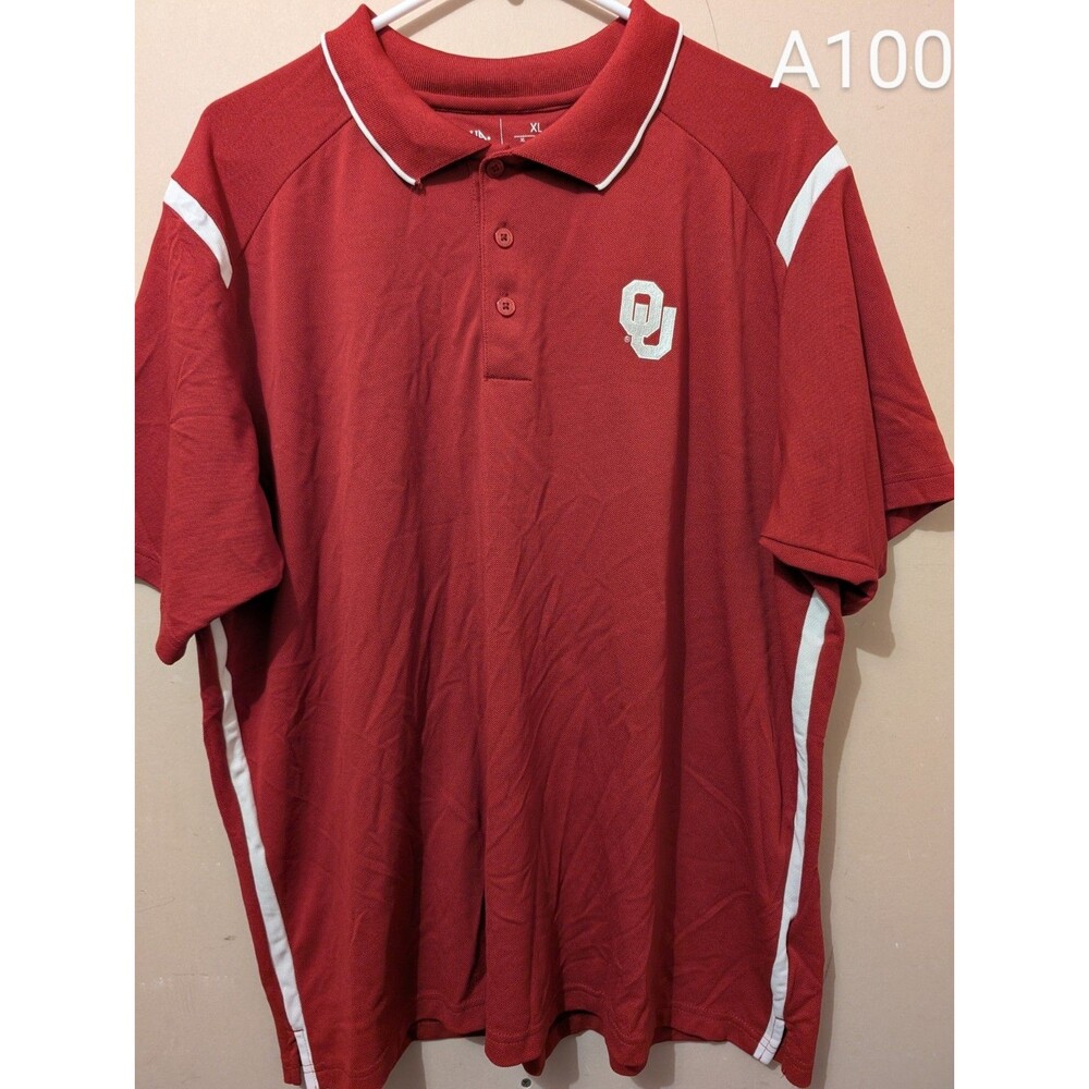 Antigua Oklahoma Sooners Golf Polo Shirt XL
